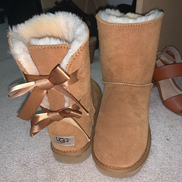 UGG Shoes - Brown UGG boots w/ back ties